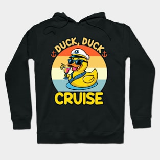 Duck Duck Cruise Funny Family Matching Cruise Hoodie